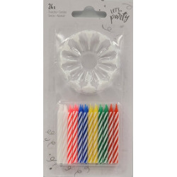 Spiraalsed sünnipäevaküünlad